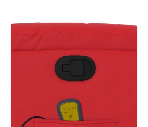 Masāžas Krēsls, Paceļams, Atgāžams, Sarkana Mākslīgā Āda Vidaxl Masāžas Krēsls, Paceļams, Atgāžams, Sarkana Mākslīgā Āda Vidaxl