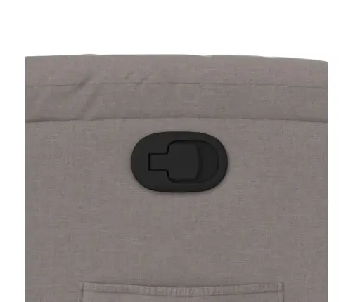 Püsti Tõusmist Toetav Tugitool, Pruunikashall, Kangas