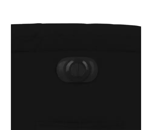 Elektrisks Atpūtas Krēsls, Paceļams, Atgāžams, Melns Audums Vidaxl