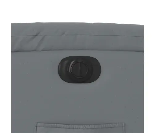 Elektrinis Atlošiamas Krėslas, Pilkos Spalvos, Dirbtinė Oda