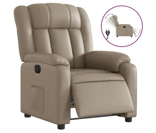 Elektriline Tugitool, Cappuccino, Kunstnahk