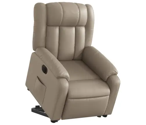 Atsistojantis Elektrinis Krėslas, Kapučino, Dirbtinė Oda