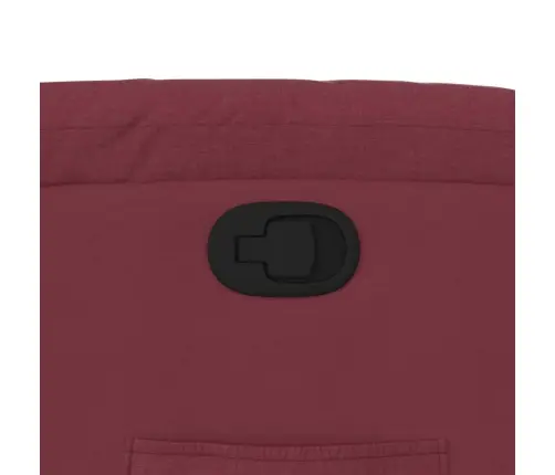 Püsti Tõusmist Toetav Tugitool, Veinipunane, Kangas