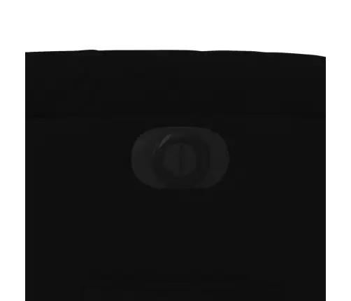 Elektrisks Atpūtas Krēsls, Paceļams, Atgāžams, Melns Audums Vidaxl