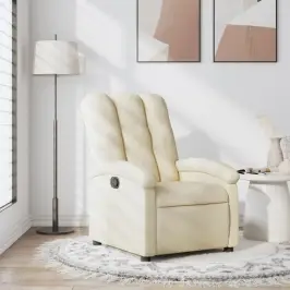 Atpūtas Krēsls, Krēmkrāsas Audums Vidaxl Atpūtas Krēsls, Krēmkrāsas Audums Vidaxl