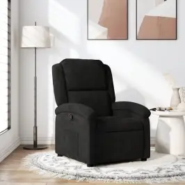 Atpūtas Krēsls, Melns Samts Vidaxl