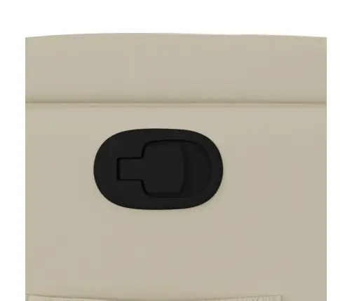 Atpūtas Krēsls, Krēmkrāsas Mākslīgā Āda Vidaxl