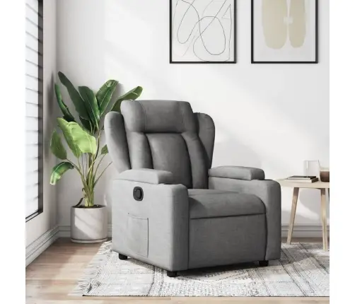 Atpūtas Krēsls, Tumši Pelēks Audums Vidaxl