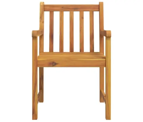 Dārza Krēsli, 8 Gab., 56X55,5X90 Cm, Akācijas Masīvkoks Vidaxl