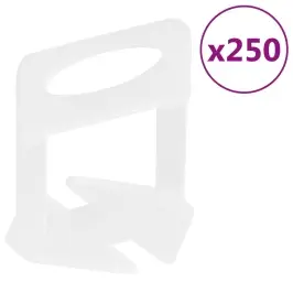Flīžu Izlīdzināšanas Klipši, 250 Gab., 1,5 Mm Vidaxl
