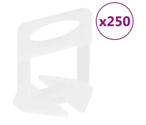 Plytelių Išlyginimo Spaustukai, 250Vnt., 2Mm