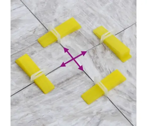 Plytelių Išlyginimo Spaustukai, 250Vnt., 3Mm