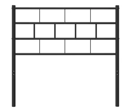 Metallist Voodipeats, Must, 80 Cm Metallist Voodipeats, Must, 80 Cm