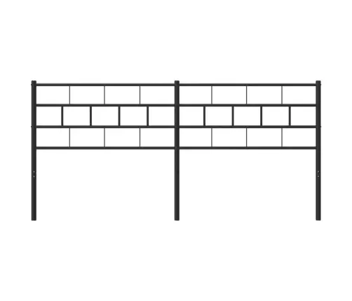 Metallist Voodipeats, Must, 200 Cm