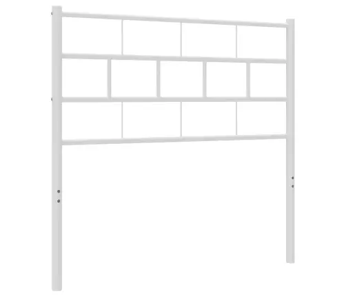 Gultas Galvgalis, Balts, 107 Cm Vidaxl