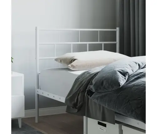 Gultas Galvgalis, Balts, 107 Cm Vidaxl