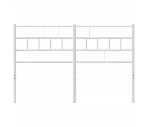 Gultas Galvgalis, Balts, 120 Cm Vidaxl