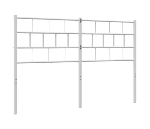 Gultas Galvgalis, Balts, 120 Cm Vidaxl