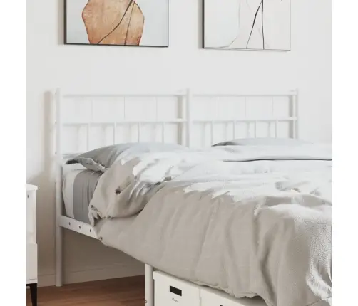 Gultas Galvgalis, Balts, 120 Cm Vidaxl