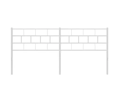 Metallist Voodipeats, Valge, 200 Cm