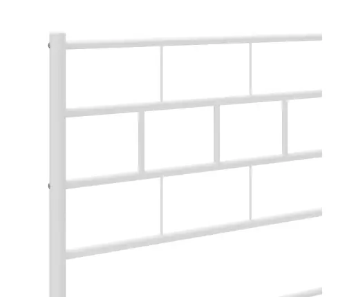 Metallist Voodipeats, Valge, 200 Cm