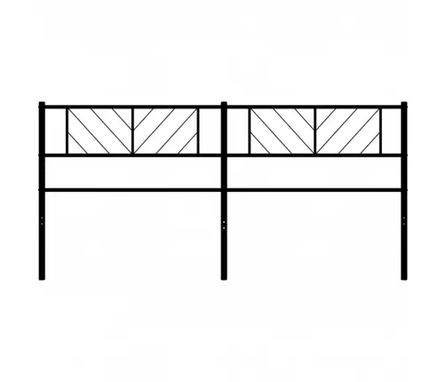 Metalinis Galvūgalis, Juodos Spalvos, 200Cm