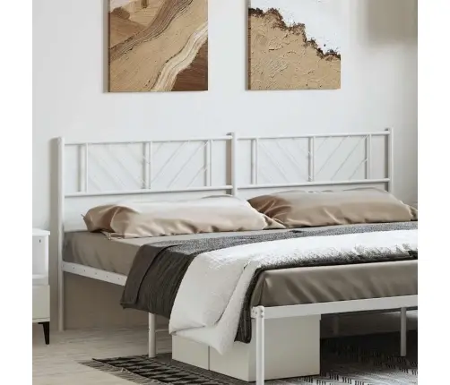 Gultas Galvgalis, Balts, 180 Cm Vidaxl