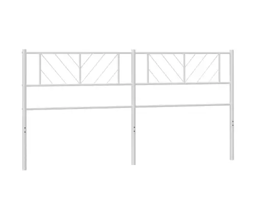 Metallist Voodipeats, Valge, 193 Cm