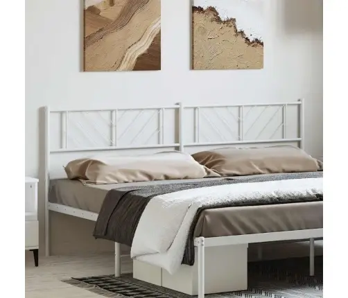 Metallist Voodipeats, Valge, 193 Cm