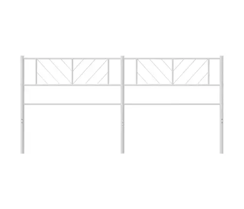 Metallist Voodipeats, Valge, 193 Cm