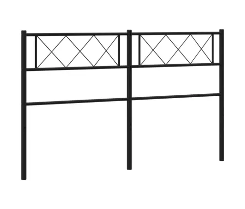 Metallist Vahetatav Voodipeats, Must, 120 Cm