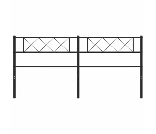 Metallist Vahetatav Voodipeats, Must, 180 Cm