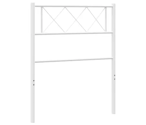 Metallist Voodipeats, Valge, 75 Cm