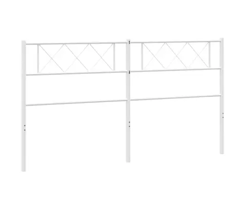 Metallist Voodipeats, Valge, 180 Cm