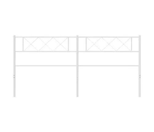 Gultas Galvgalis, Balts, 193 Cm Vidaxl