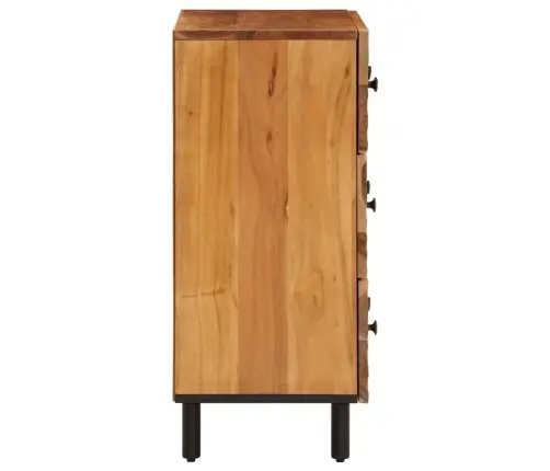 Skapītis, 2 Gab., 60X33X75 Cm, Akācijas Masīvkoks Vidaxl