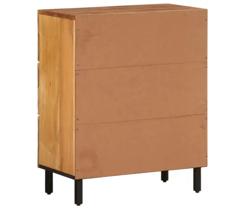 Skapītis, 2 Gab., 60X33X75 Cm, Akācijas Masīvkoks Vidaxl