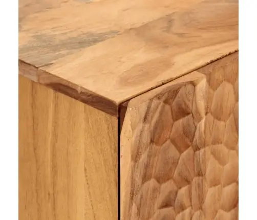 Skapītis, 3 Gab., 60X33X75 Cm, Akācijas Masīvkoks Vidaxl