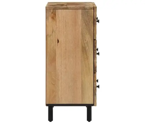 Šoninės Spintelės, 2Vnt., 60X33X75cm Mango Medienos Masyvas