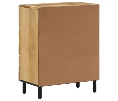 Šoninės Spintelės, 2Vnt., 60X33X75cm Mango Medienos Masyvas