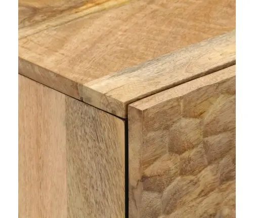 Šoninės Spintelės, 2Vnt., 60X33X75cm Mango Medienos Masyvas