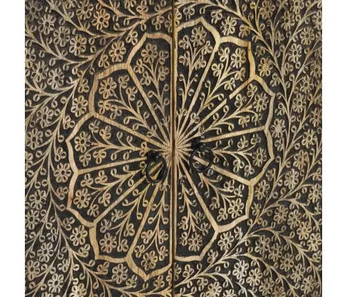 Šoninės Spintelės, 3Vnt., 60X33X75cm Mango Medienos Masyvas