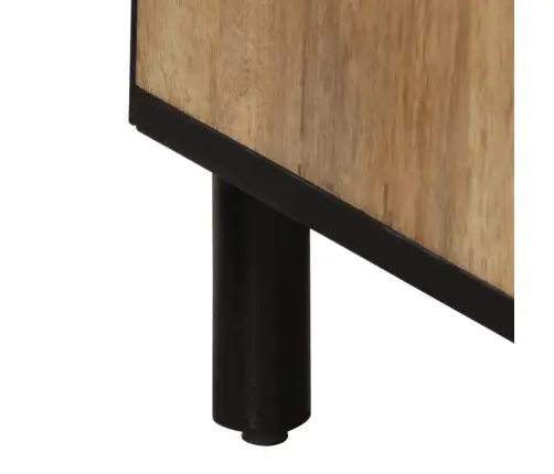 Šoninės Spintelės, 3Vnt., 60X33X75cm Mango Medienos Masyvas