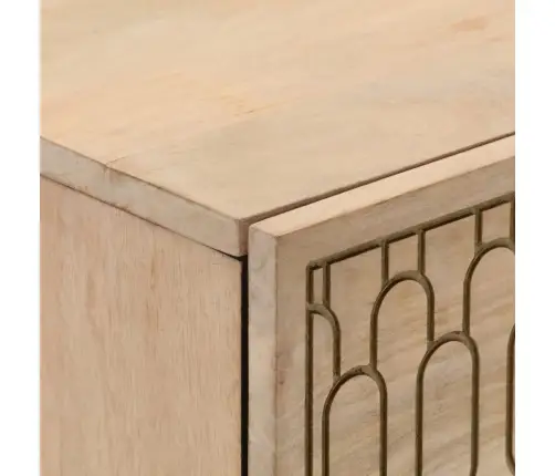 Skapīši, 2 Gab., 60X33X75 Cm, Mango Masīvkoks Vidaxl