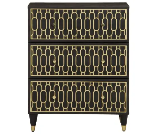 Puhvetkapid 2 Tk, 60 X 33 X 75 cm Mangopuit