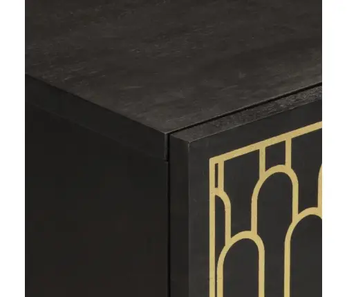 Puhvetkapid 2 Tk, 60 X 33 X 75 cm Mangopuit