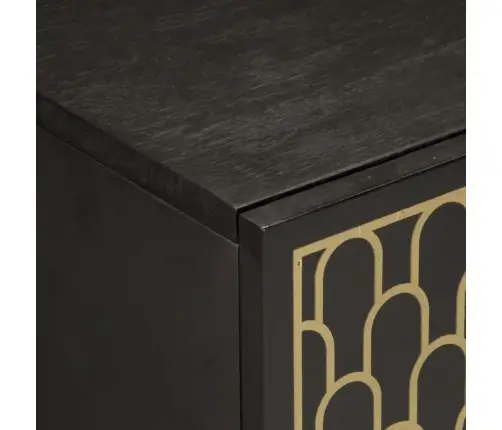 Šoninės Spintelės, 3Vnt., 60X33X75cm Mango Medienos Masyvas