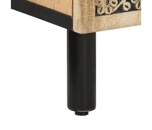 3-Daļīgs Vannasistabas Mēbeļu Komplekts, Mango Masīvkoks Vidaxl