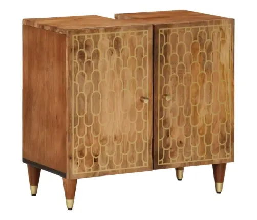 5-Daļīgs Vannasistabas Mēbeļu Komplekts, Mango Masīvkoks Vidaxl