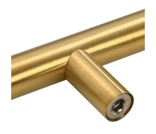 Kapi Käepidemed 5 Tk, Kuldne, 224 Mm, Roostevaba Teras